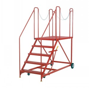 Industrial Mobile Access Steps Truck / Dock Platform